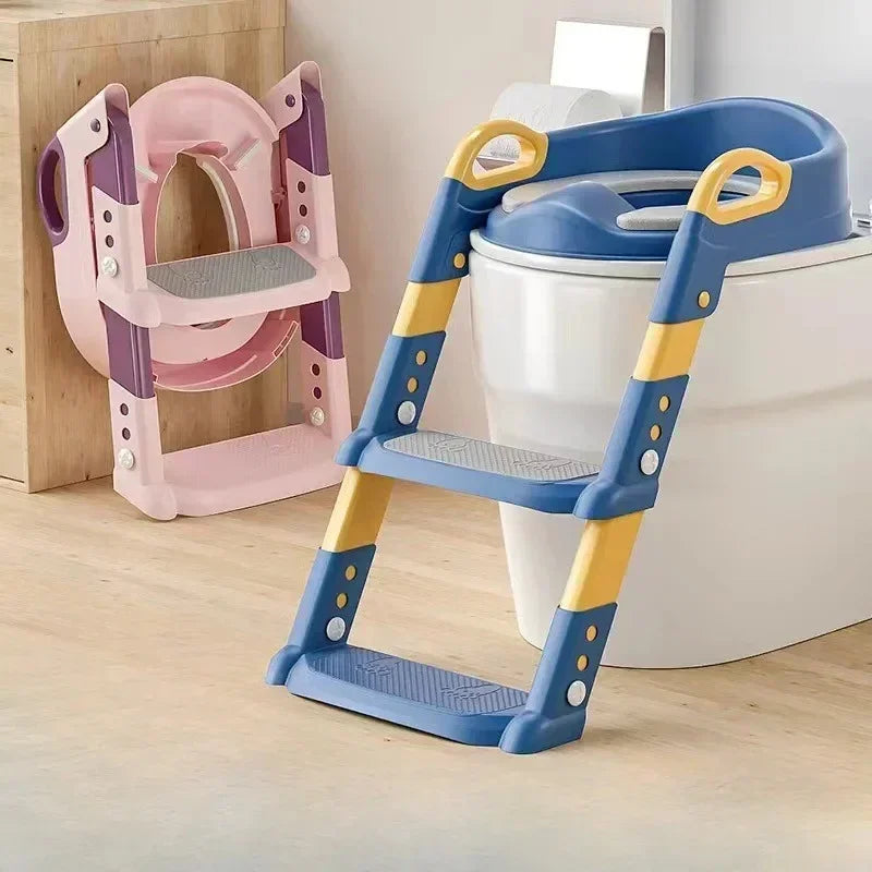 Ultimate Potty Training Seat with Adjustable Step Ladder — KiddoLoo